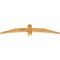 Ekena Millwork Bellingham Rough Sawn Timber Gable Bracket, Western Red Cedar, 60"W x 12"H x 2"D x 4"F, 5/12 Pitch GBW060X12X0204BEL00RWR - alternate 5